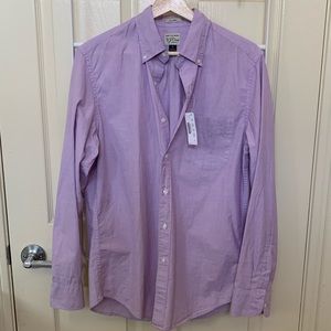 J Crew classic stretch button up shirt